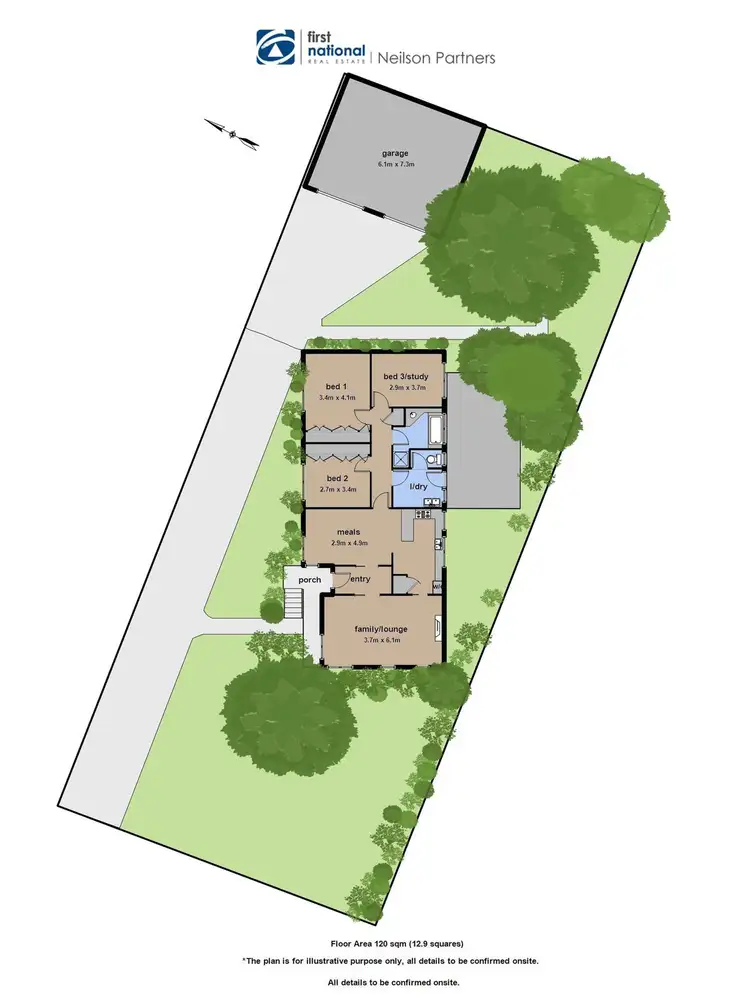 Floorplan of Homely house listing, 19 Evan Street, Berwick VIC 3806
