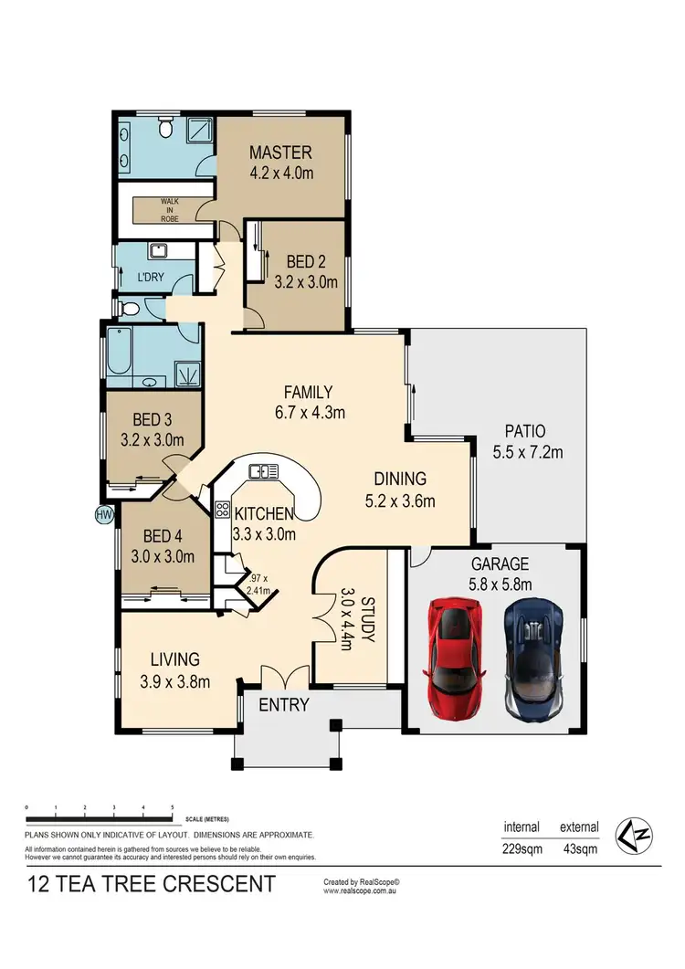 Floorplan of Homely house listing, 12 Tea Tree Crescent, Sinnamon Park QLD 4073