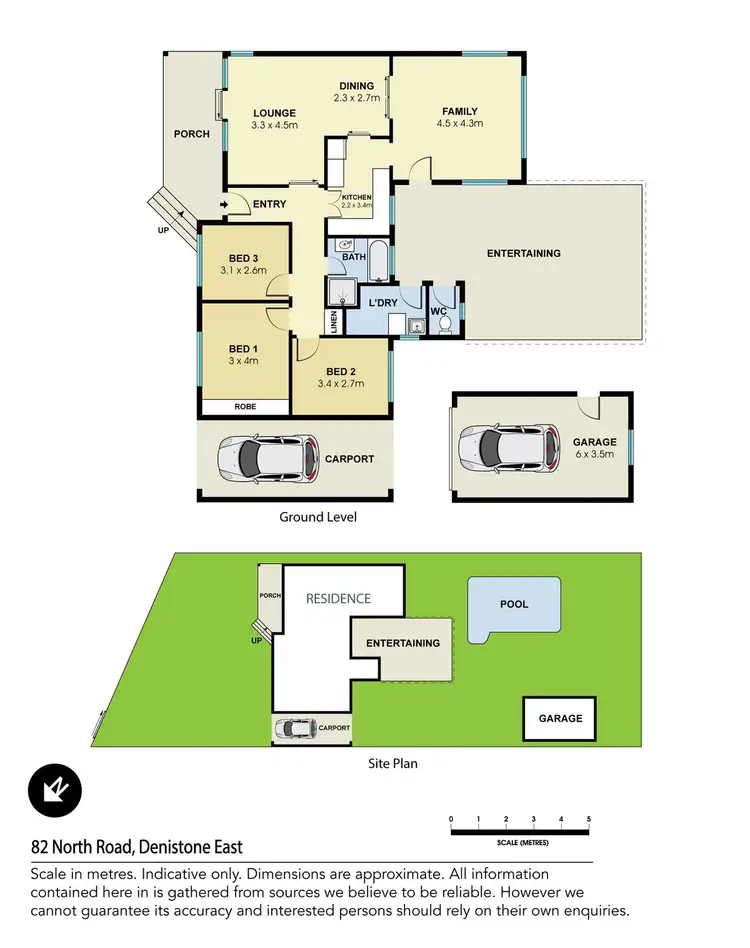 Floorplan of Homely house listing, 82 North Road, Denistone East NSW 2112