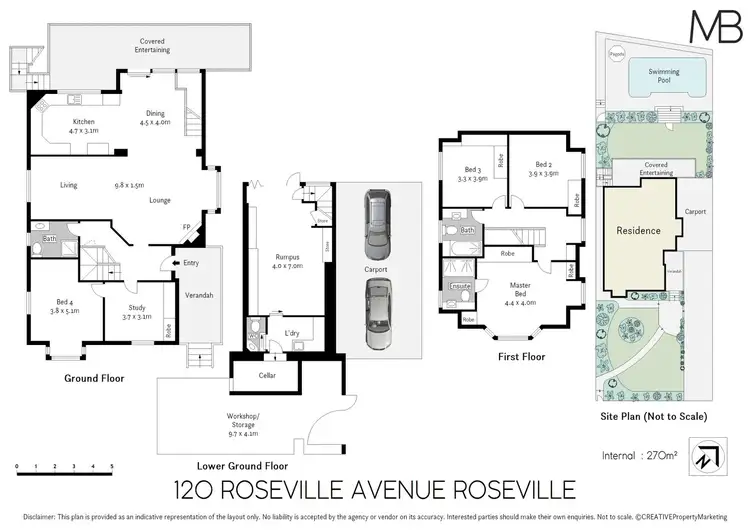Floorplan of Homely house listing, 120 Roseville Avenue, Roseville NSW 2069