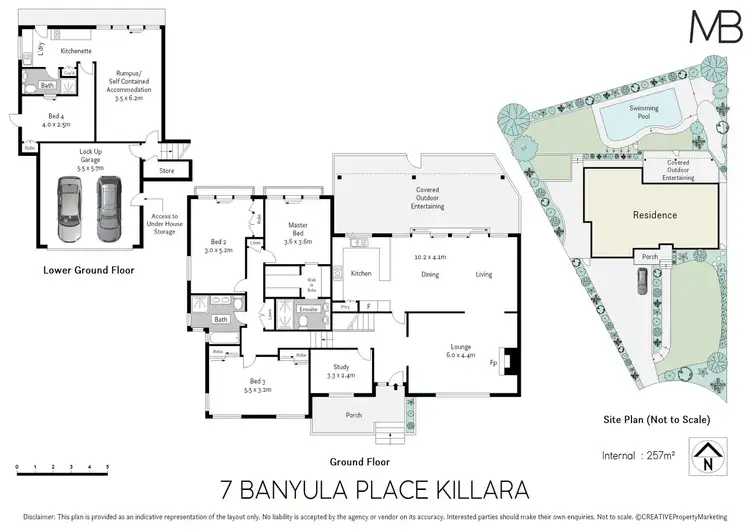 Floorplan of Homely house listing, 7 Banyula Place, Killara NSW 2071