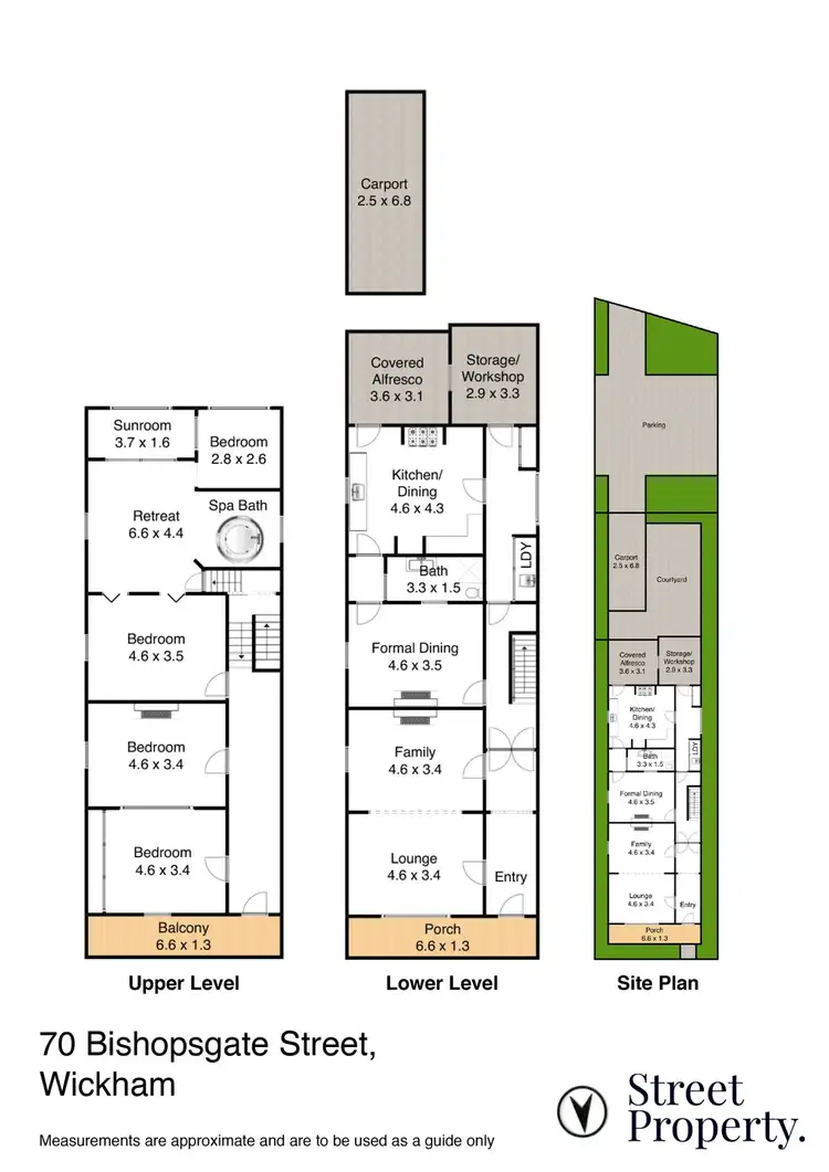 Floorplan of Homely house listing, 70 Bishopsgate Street, Wickham NSW 2293
