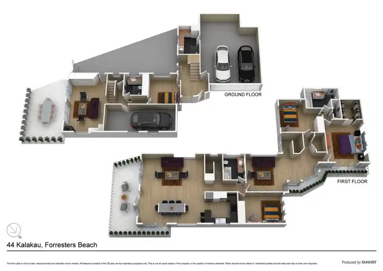 Floorplan of Homely house listing, 44 Kalakau Avenue, Forresters Beach NSW 2260