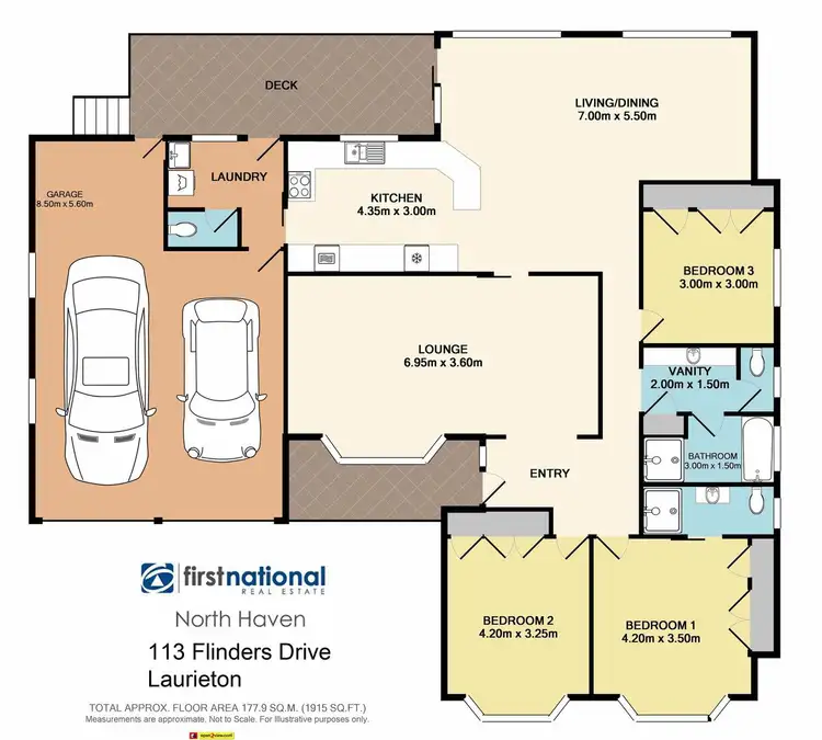 Floorplan of Homely house listing, 113 Flinders Drive, Laurieton NSW 2443