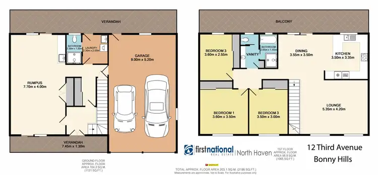 Floorplan of Homely house listing, 12 Third Avenue, Bonny Hills NSW 2445