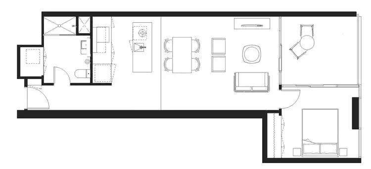 Floorplan of Homely apartment listing, 508/20 Burnley Street, Richmond VIC 3121