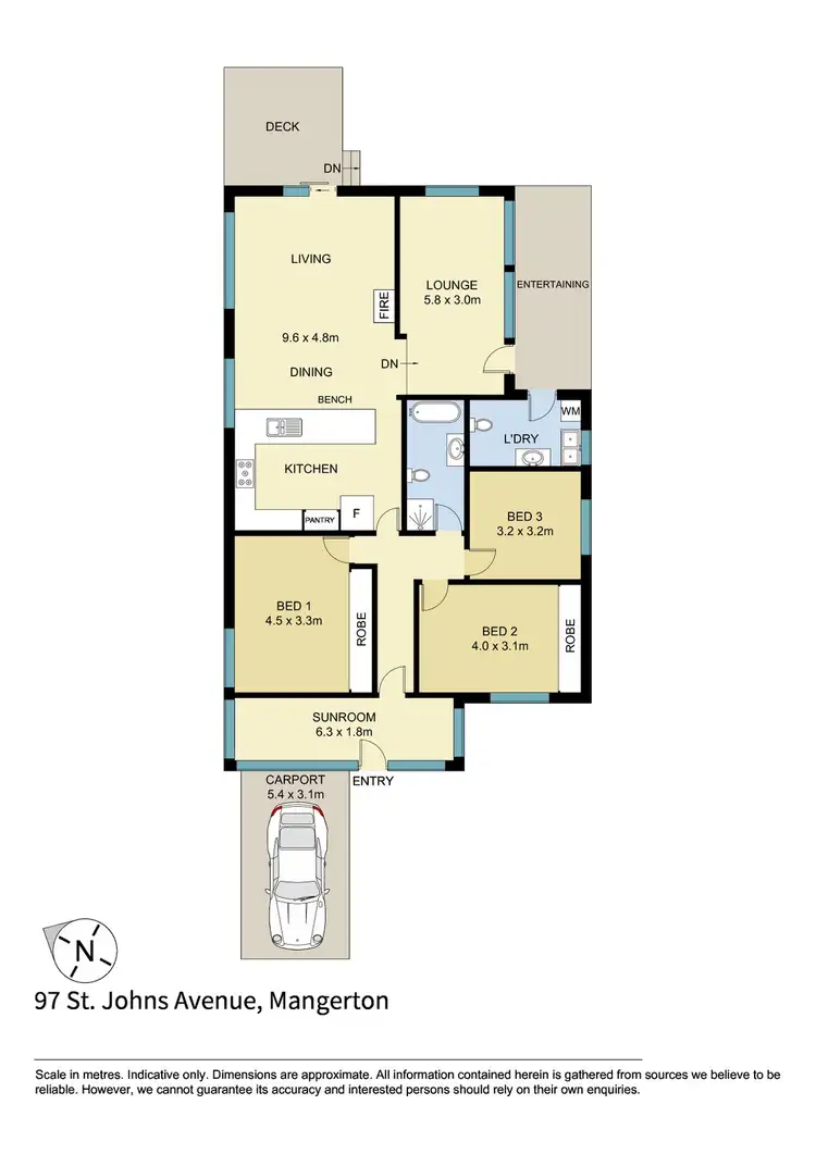 Floorplan of Homely house listing, 97 St Johns Avenue, Mangerton NSW 2500