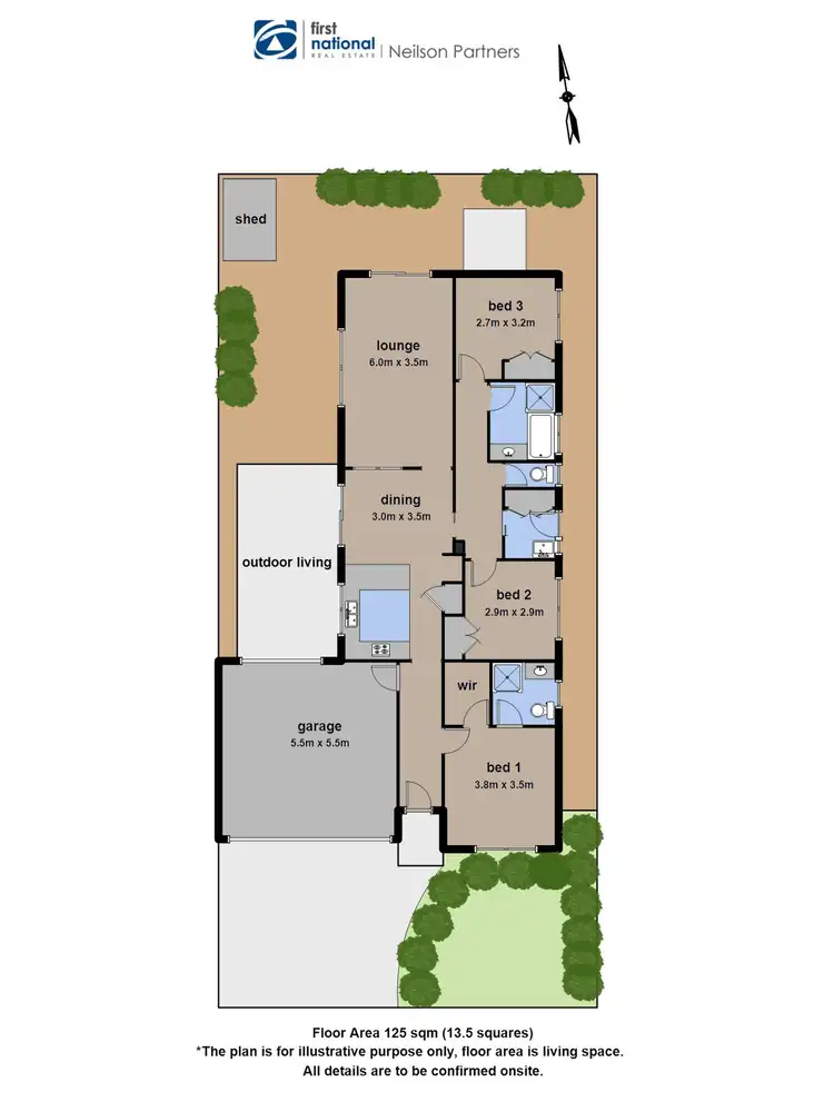 Floorplan of Homely house listing, 35 Syme Road, Pakenham VIC 3810