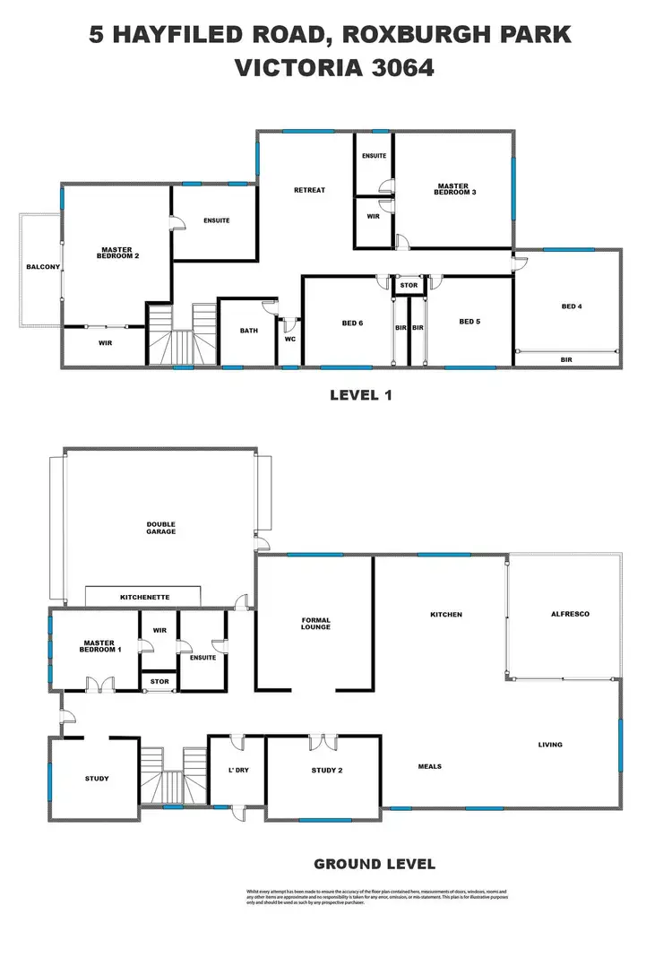 Floorplan of Homely house listing, 5 Hayfield Road, Roxburgh Park VIC 3064