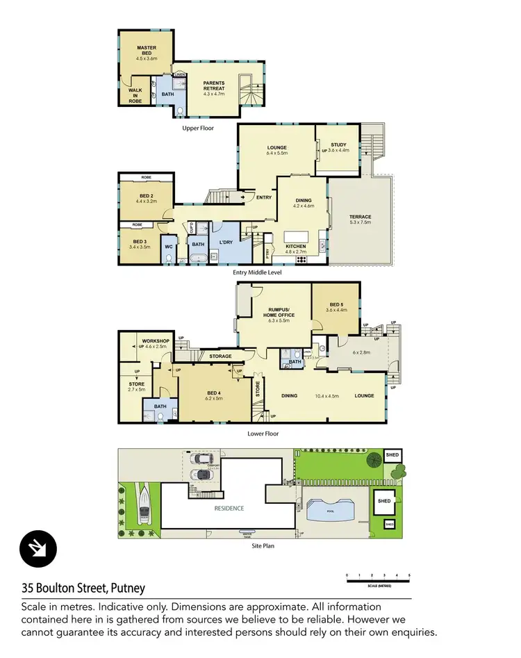 Floorplan of Homely house listing, 35 Boulton Street, Putney NSW 2112