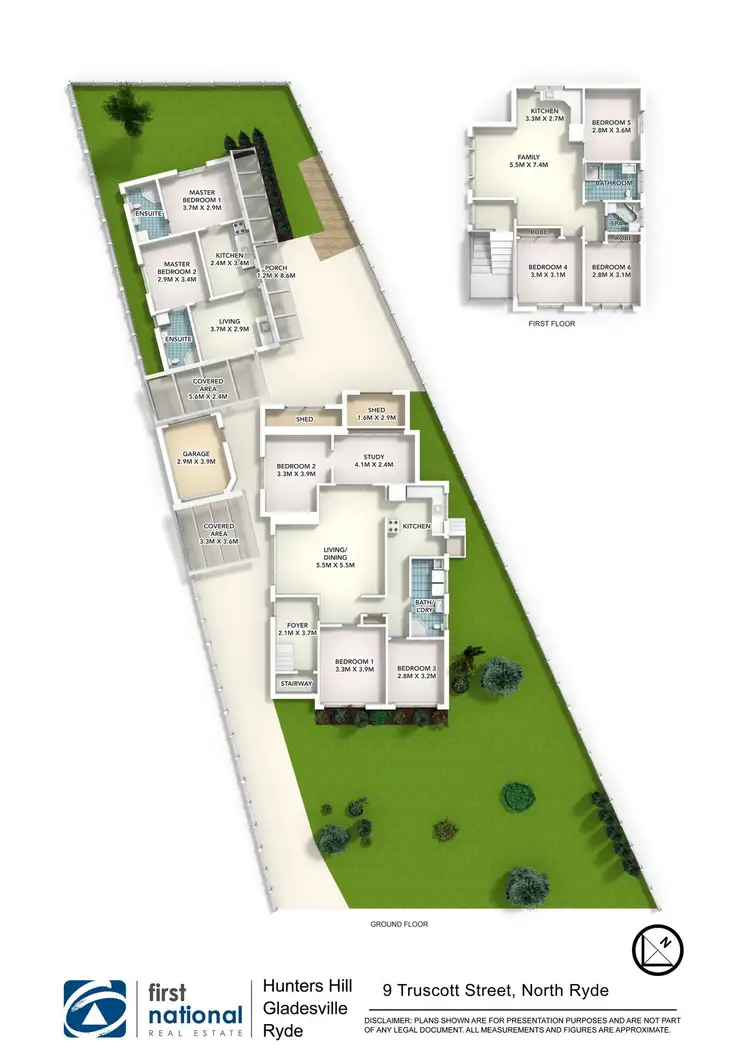 Floorplan of Homely house listing, 9 Truscott Street, North Ryde NSW 2113
