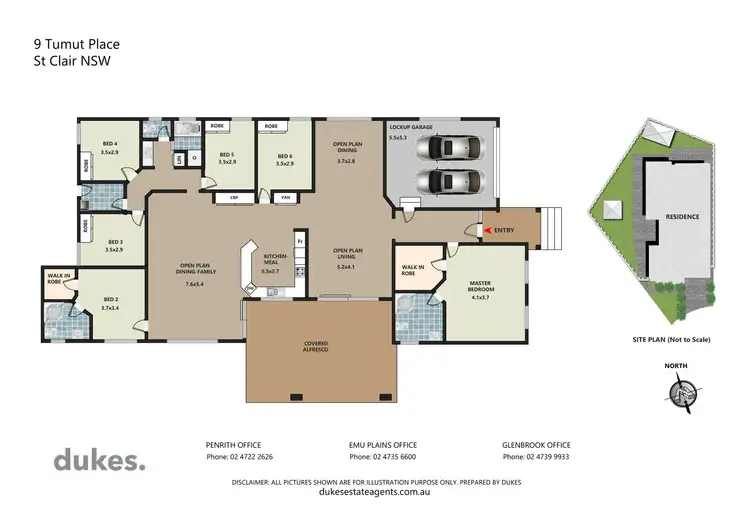 Floorplan of Homely house listing, 9 Tumut Place, St Clair NSW 2759