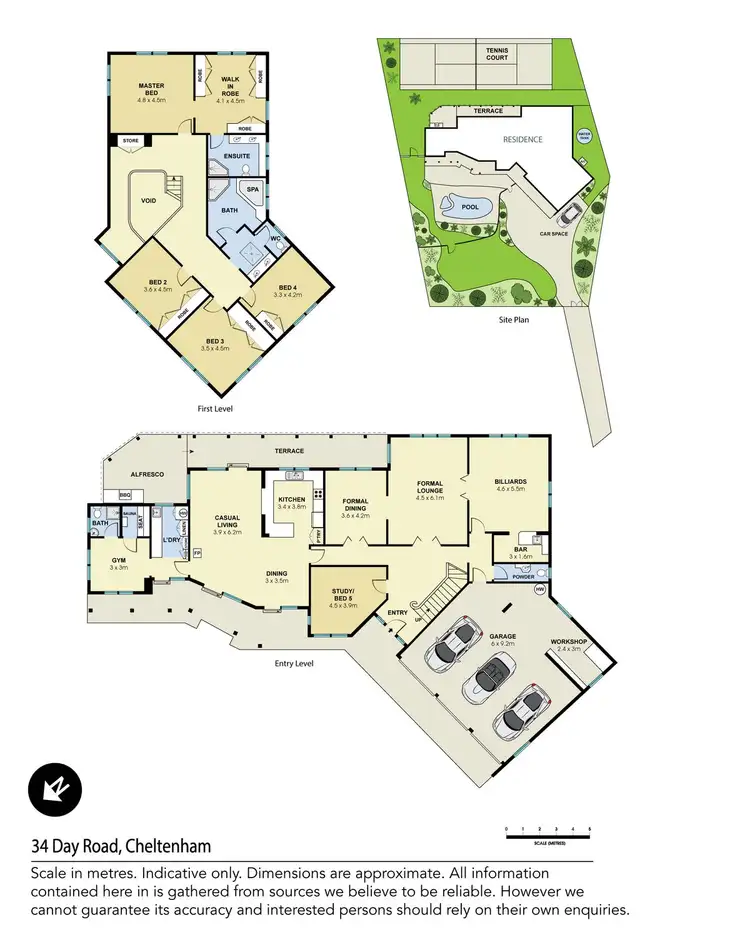 Floorplan of Homely house listing, 34 Day Road, Cheltenham NSW 2119