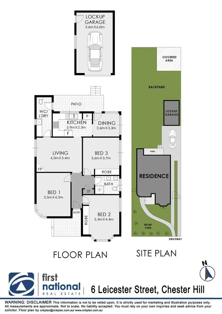 Floorplan of Homely house listing, 6 Leicester Street, Chester Hill NSW 2162