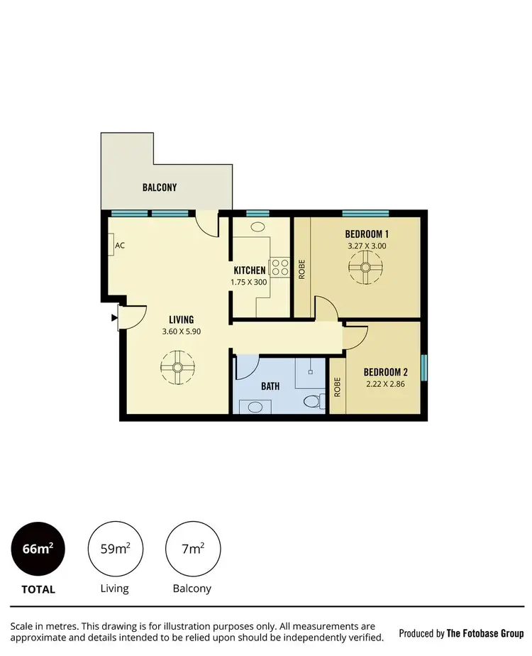 Floorplan of Homely unit listing, 13/15 Byron Street, Glenelg SA 5045