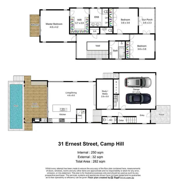 Floorplan of Homely house listing, 31 Ernest Street, Camp Hill QLD 4152