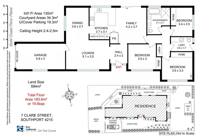 Floorplan of Homely house listing, 7 Clare Street, Southport QLD 4215