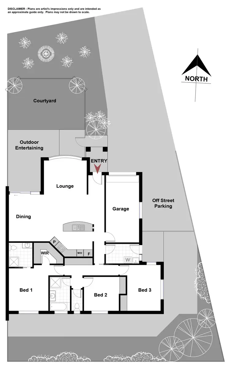 Floorplan of Homely house listing, 41 Tristania Street, Rivett ACT 2611