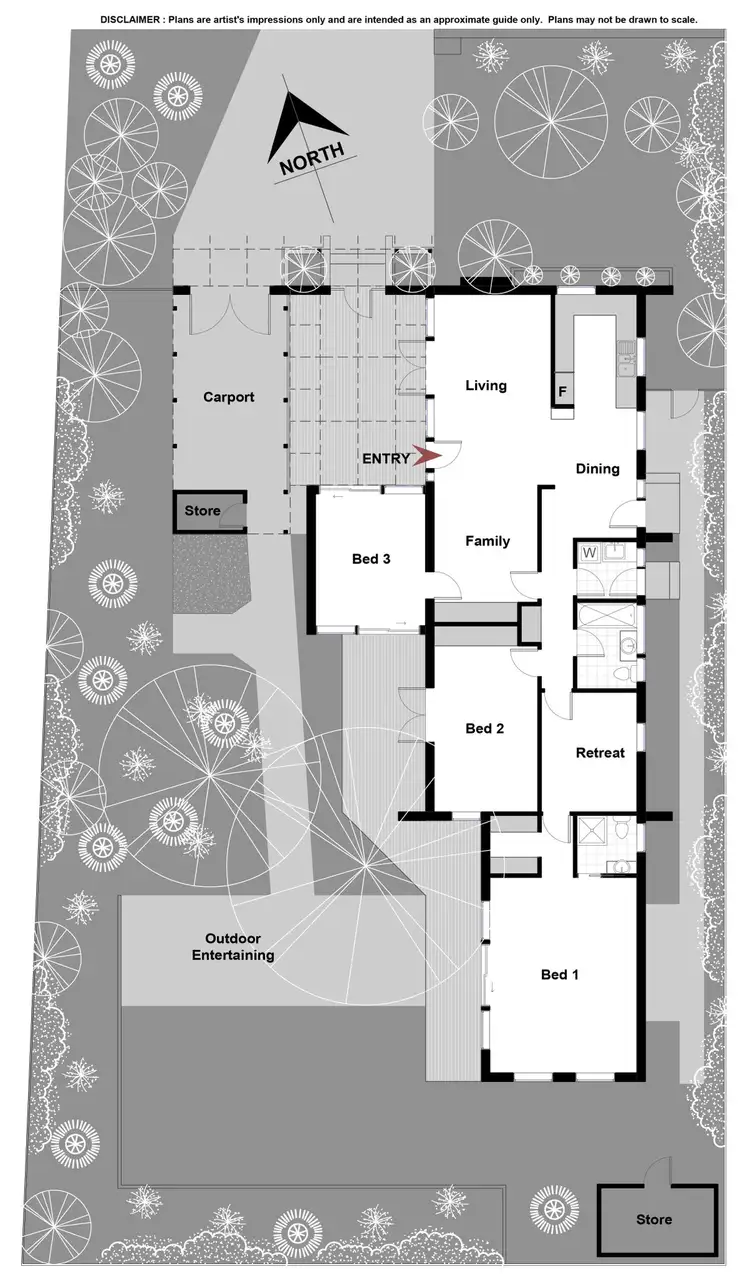 Floorplan of Homely house listing, 156 Captain Cook Crescent, Narrabundah ACT 2604