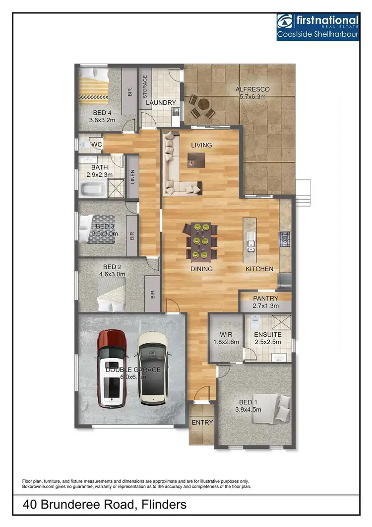 Floorplan of Homely house listing, 40 Brunderee Road, Flinders NSW 2529