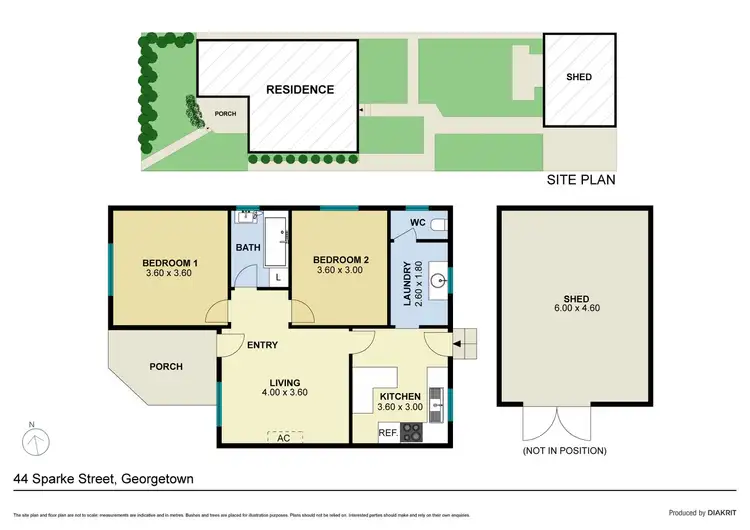 Floorplan of Homely house listing, 44 Sparke Street, Georgetown NSW 2298