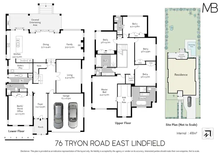 Floorplan of Homely house listing, 76 Tryon Road, East Lindfield NSW 2070