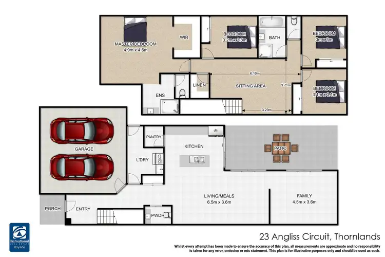 Floorplan of Homely house listing, *23* Angliss Circuit, Thornlands QLD 4164
