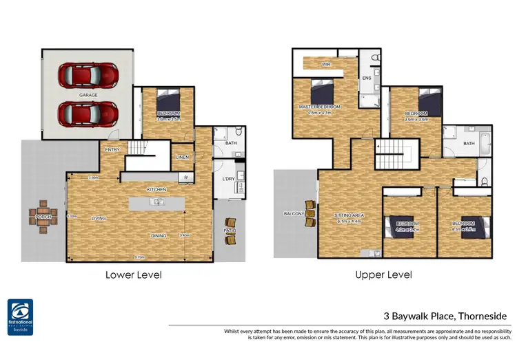 Floorplan of Homely house listing, 3 Baywalk Place, Thorneside QLD 4158
