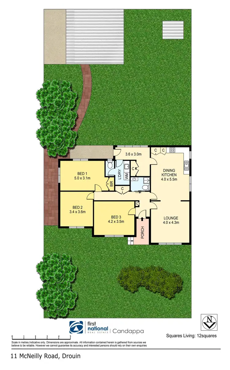 Floorplan of Homely house listing, 11 McNeilly Road, Drouin VIC 3818