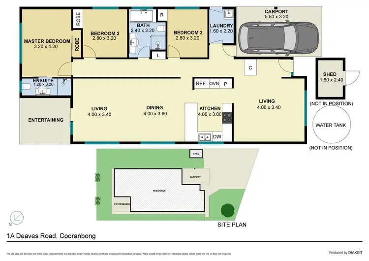 Floorplan of Homely house listing, 1A Deaves Road, Cooranbong NSW 2265