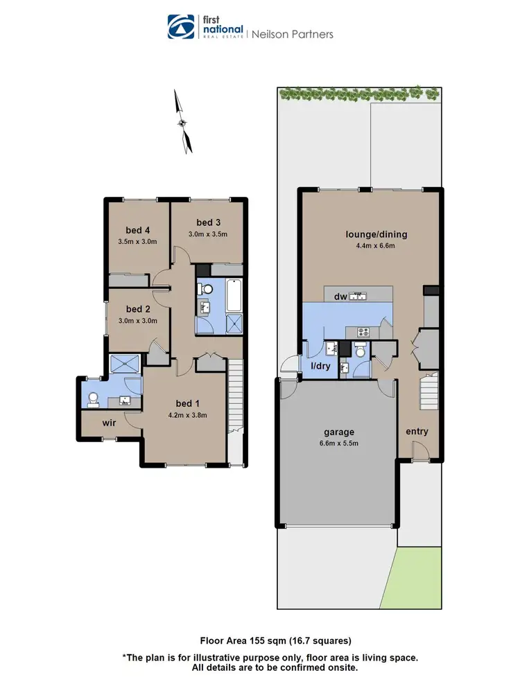 Floorplan of Homely townhouse listing, 9/23 Atlantic Drive, Pakenham VIC 3810