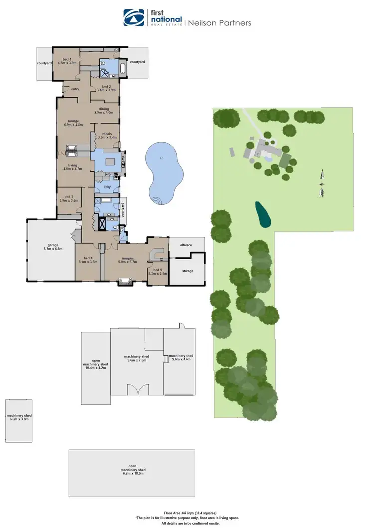 Floorplan of Homely rural property listing, 80 Altson Road, Belgrave South VIC 3160