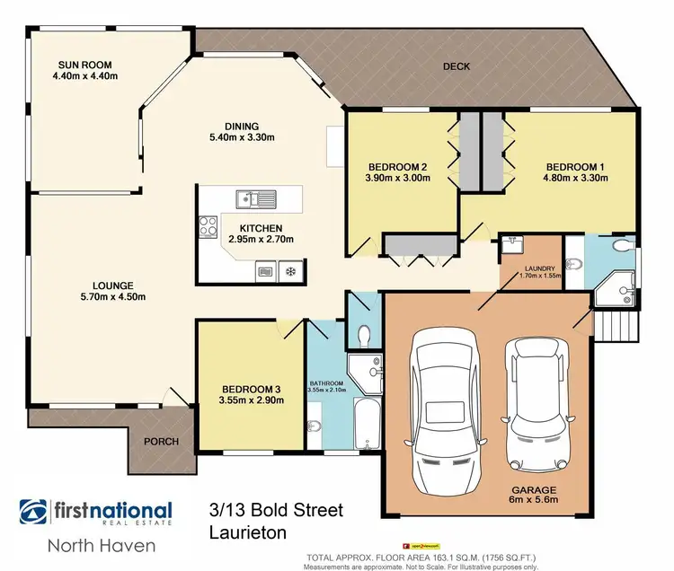 Floorplan of Homely villa listing, 3/13 Bold Street, Laurieton NSW 2443