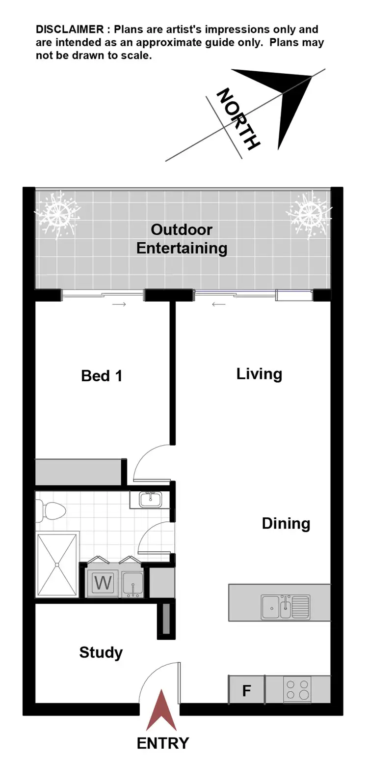 Floorplan of Homely apartment listing, 29/41 Philip Hodgins Street, Wright ACT 2611