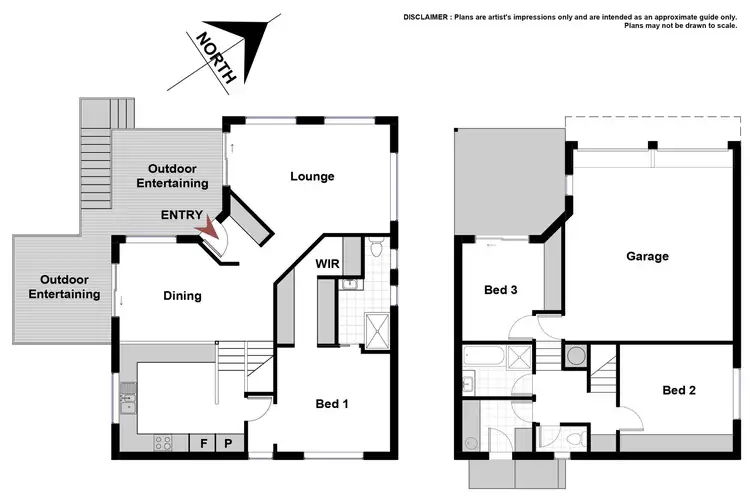 Floorplan of Homely house listing, 2 Carolyn Jackson Drive, Jerrabomberra NSW 2619