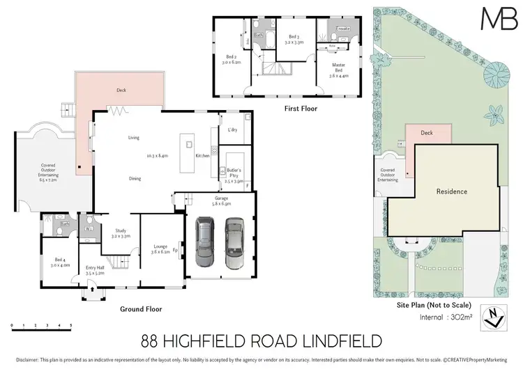 Floorplan of Homely house listing, 88 Highfield Road, Lindfield NSW 2070