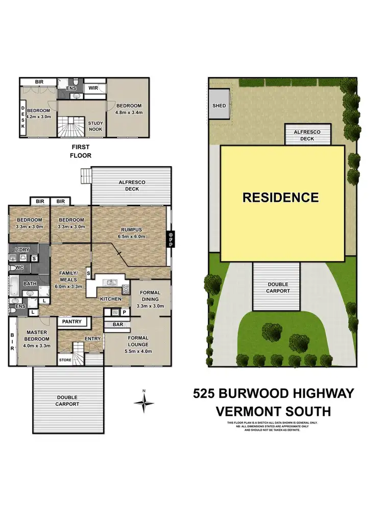 Floorplan of Homely house listing, 525 Burwood Hwy, Vermont South VIC 3133