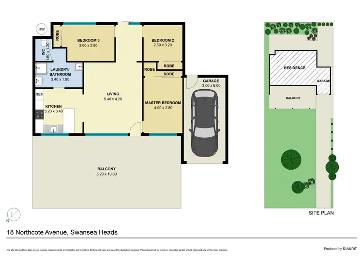 Floorplan of Homely house listing, 18 Northcote Avenue, Swansea Heads NSW 2281