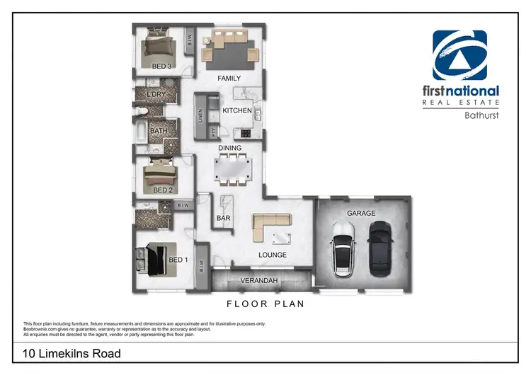 Floorplan of Homely house listing, 10 Limekilns Road, Kelso NSW 2795