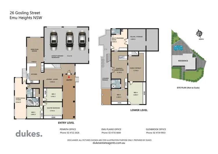 Floorplan of Homely house listing, 26 Gosling Street, Emu Heights NSW 2750
