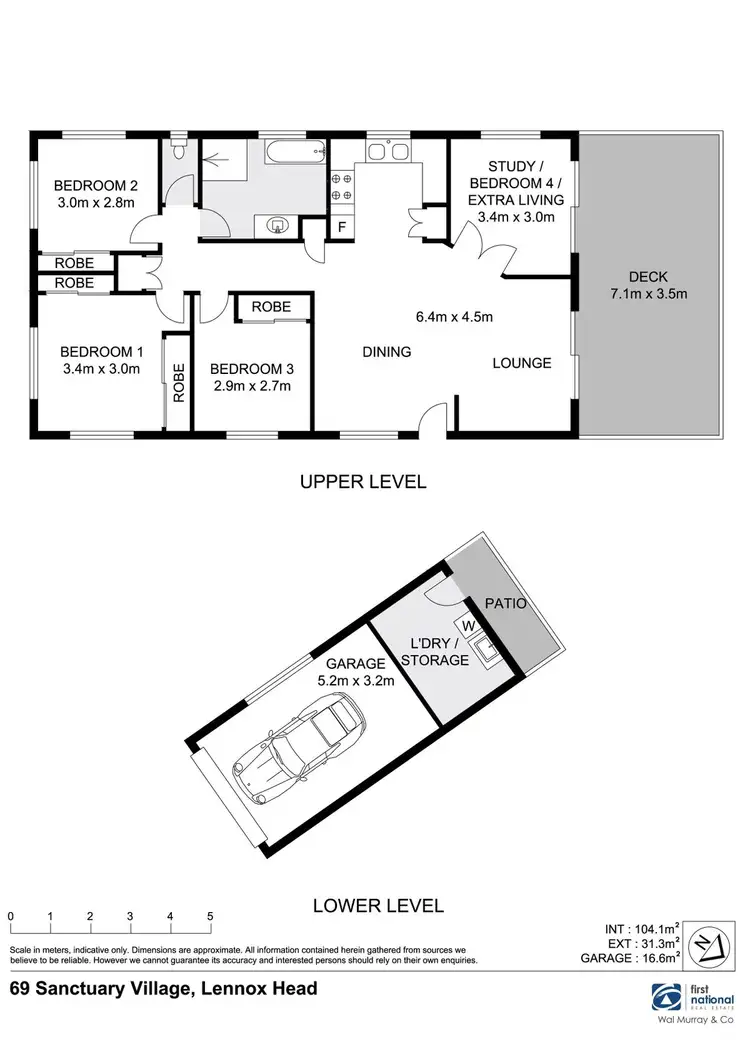 Floorplan of Homely house listing, 69/502 Ross Lane, Lennox Head NSW 2478