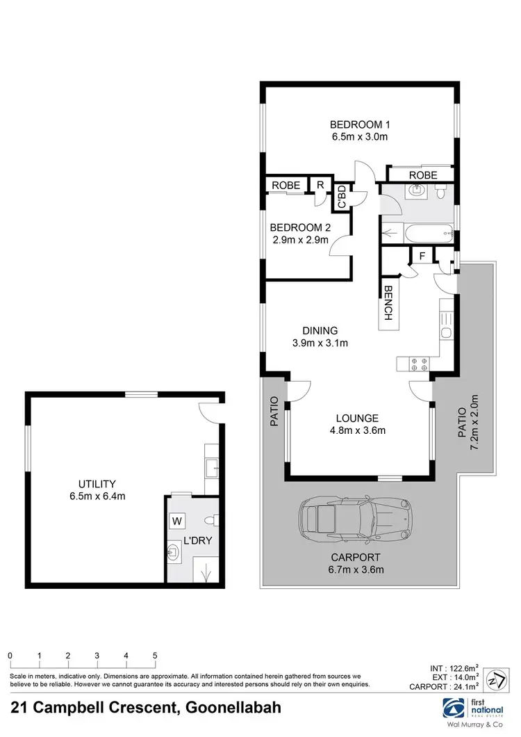 Floorplan of Homely house listing, 21 Campbell Crescent, Goonellabah NSW 2480