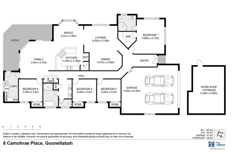 Floorplan of Homely house listing, 8 Camohrae Place, Goonellabah NSW 2480