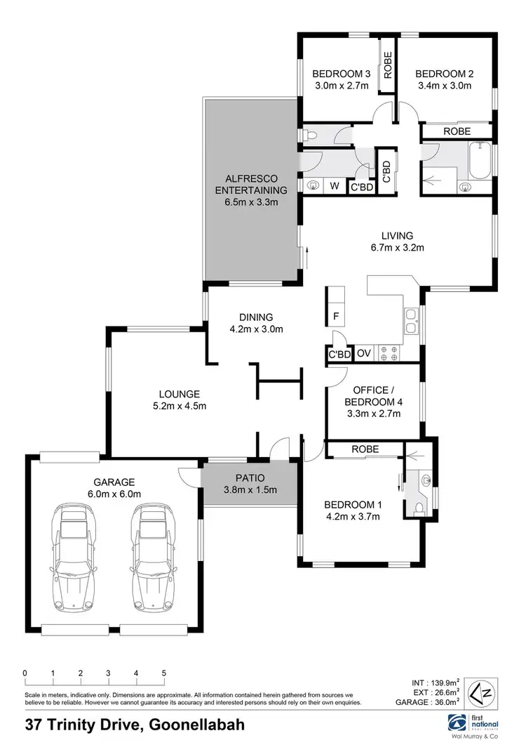 Floorplan of Homely house listing, 37 Trinity Drive, Goonellabah NSW 2480