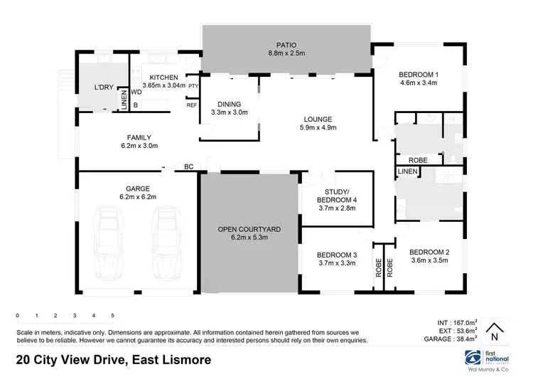 Floorplan of Homely house listing, 20 City View Drive, East Lismore NSW 2480