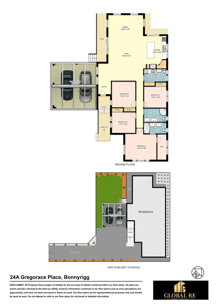 Floorplan of Homely house listing, 24 Gregorace Place, Bonnyrigg NSW 2177
