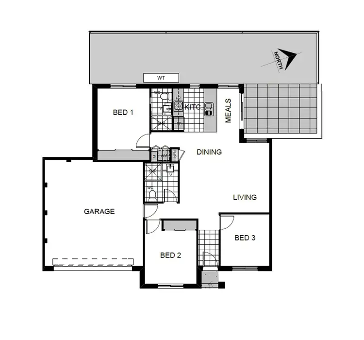 Floorplan of Homely house listing, 2/100 Uriarra Road, Crestwood NSW 2620