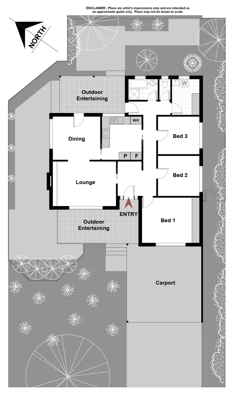 Floorplan of Homely house listing, 11a Dalrymple Street, Narrabundah ACT 2604