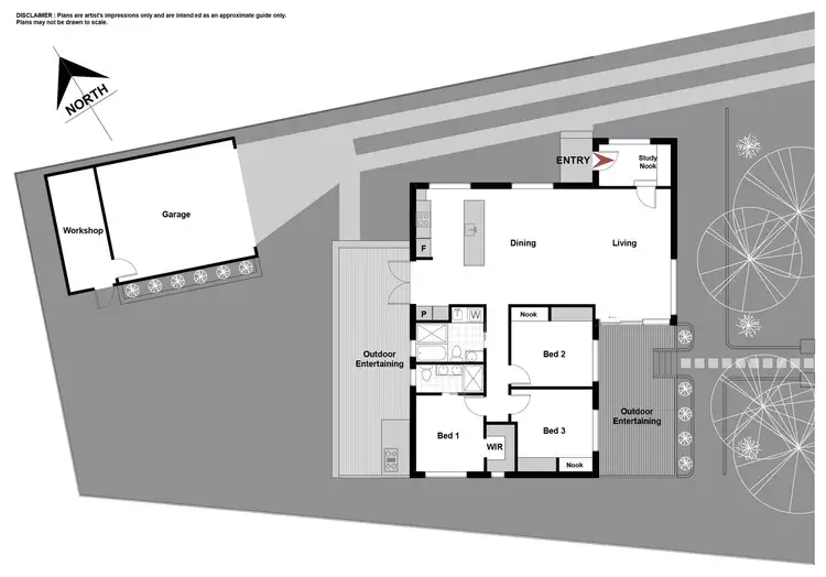 Floorplan of Homely house listing, 21 Ellis Street, Cook ACT 2614