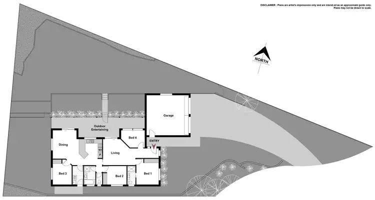 Floorplan of Homely house listing, 8 Ling Place, Karabar NSW 2620
